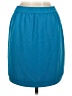 J.Crew 100% Polyester Solid Teal Casual Skirt Size 0 - photo 2