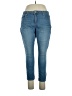 Merona Color Block Blue Jeans Size 14r - photo 1