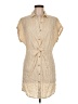 Lulus 100% Rayon Tan Casual Dress Size M - photo 1