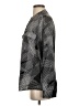 Calvin Klein Houndstooth Gray Long Sleeve Blouse Size S - photo 5