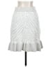 Dolan Chevron-herringbone Silver Casual Skirt Size XS (petite) - photo 2