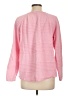 Karen Scott 100% Cotton Pink Pullover Sweater Size L - photo 2