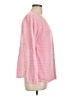Karen Scott 100% Cotton Pink Pullover Sweater Size L - photo 4