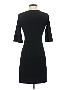 Robe Noire Cocktail/travail Ann Taylor Loft - Taille 2P (Petite) - En Coton - Occasion Très Bon état