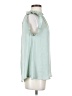 Glam Green Sleeveless Blouse Size S - photo 4