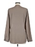 Old Navy 100% Polyester Gray Long Sleeve Blouse Size M - photo 2