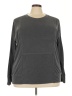 Mono b Gray Sweatshirt Size 3X - photo 1