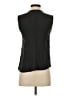 Entro 100% Rayon Black Gray Sleeveless Blouse Size S - photo 2