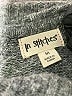 In Stitches Gray Poncho Size M - photo 7