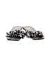Fashion Silver Black Sandals Size EU (IT) 43 / US 13 - photo 2