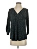Beacon Black 3/4 Sleeve Blouse Size S - photo 1