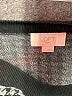 Ann Taylor LOFT Outlet 100% Cotton Houndstooth Gray Pullover Sweater Size L - photo 7