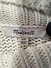 Madewell 100% Cotton Stripes Blue White Turtleneck Sweater Size XXS - photo 7
