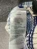 Madewell 100% Cotton Stripes Blue White Turtleneck Sweater Size XXS - photo 8