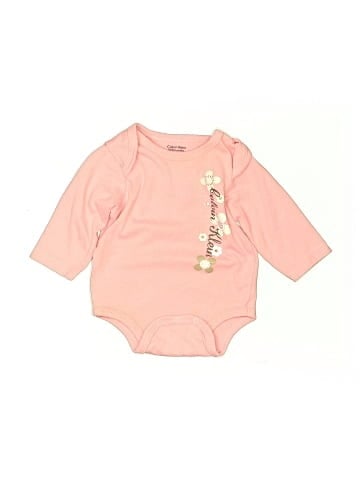 Calvin Klein Long Sleeve Onesie (view 1)