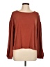 Madewell Brown Long Sleeve Top Size L - photo 1
