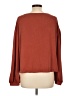 Madewell Brown Long Sleeve Top Size L - photo 2
