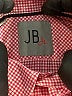 JB Jr. 100% Cotton Polka Dots Pink Long Sleeve Button-Down Shirt Size 12 - photo 3