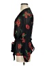 Express 100% Polyester Black Long Sleeve Blouse Size S - photo 5