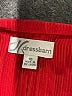 DressBarn 100% Polyester Red Cocktail Dress Size 10 - photo 7