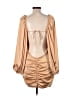 Oh Polly Tan Orange Cocktail Dress Size 10 - photo 2