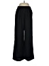 Unbranded 100% Polyester Solid Black Casual Pants Size M - photo 1
