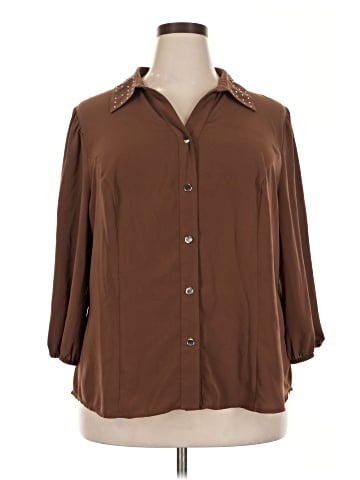 Kathy Che 3/4 Sleeve Blouse (view 1)