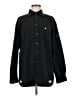 SMFK 100% Cotton Stars Black Long Sleeve Button-Down Shirt Size M - photo 1