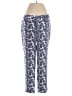 Banana Republic 100% Polyester Paisley Blue Casual Pants Size 2 - photo 1