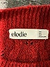 Elodie Red Burgundy Turtleneck Sweater Size L - photo 4