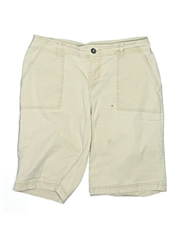 Lane Bryant Khaki Shorts (view 1)