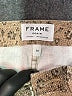 FRAME Denim Animal Print Brown Casual Pants Size 26 waist - photo 7