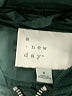A New Day 100% Polyester Solid Green Windbreaker Size S - photo 6