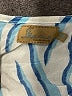 Skemo 100% Rayon Stripes Blue Cocktail Dress Size XS - photo 7