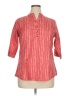 Assorted Brands Red 3/4 Sleeve Button-Down Shirt Size XXL - photo 1