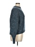 Topshop Tweed Teal Pullover Sweater Size 14 - photo 4