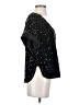 Mia Joy Stars Black Short Sleeve Top Size S - photo 4