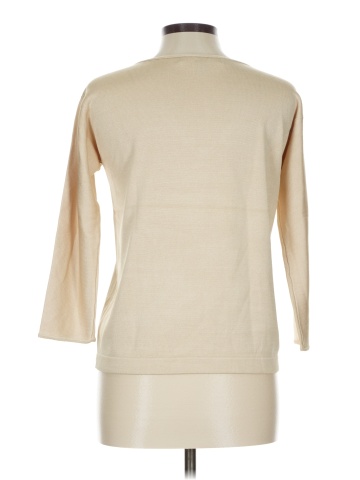 Linda Allard Ellen Tracy Silk Pullover Sweater (view 2)