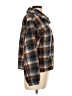 Lazy Sunday 100% Polyester Plaid Brown Cardigan Size L - photo 4