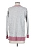 Honeyme Polka Dots Gray Pullover Sweater Size S - photo 2