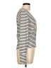 Orange Kiss Ivory Long Sleeve Henley Size L - photo 4