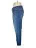 Inc Denim Solid Blue Jeans Size 16 - photo 5