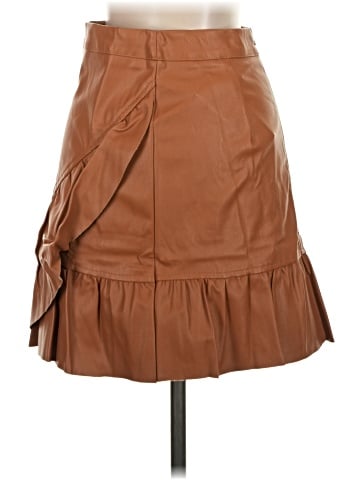 Runway Paris Faux Leather Skirt (view 2)