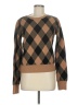 BCBGMAXAZRIA Argyle Brown Pullover Sweater Size M - photo 1