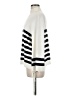 Joie Stripes Ivory Turtleneck Sweater Size M - photo 5