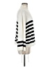 Joie Stripes Ivory Turtleneck Sweater Size M - photo 4