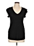 Boohoo Black Short Sleeve Top Size 10 - photo 1