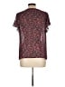 Shein 100% Polyester Black Short Sleeve Blouse Size L - photo 2