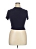 Unbranded Blue Short Sleeve Turtleneck Size XL - photo 1