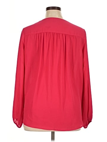 INC International Concepts Long Sleeve Blouse (view 2)